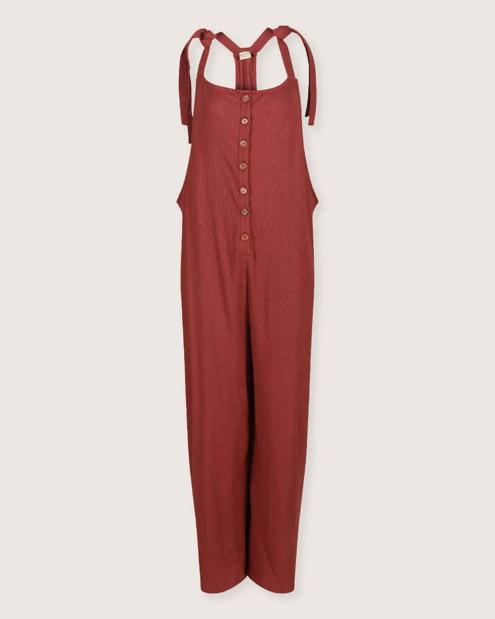 Turtledove London Turtledove London Women's Erin Red Dungarees - 3
