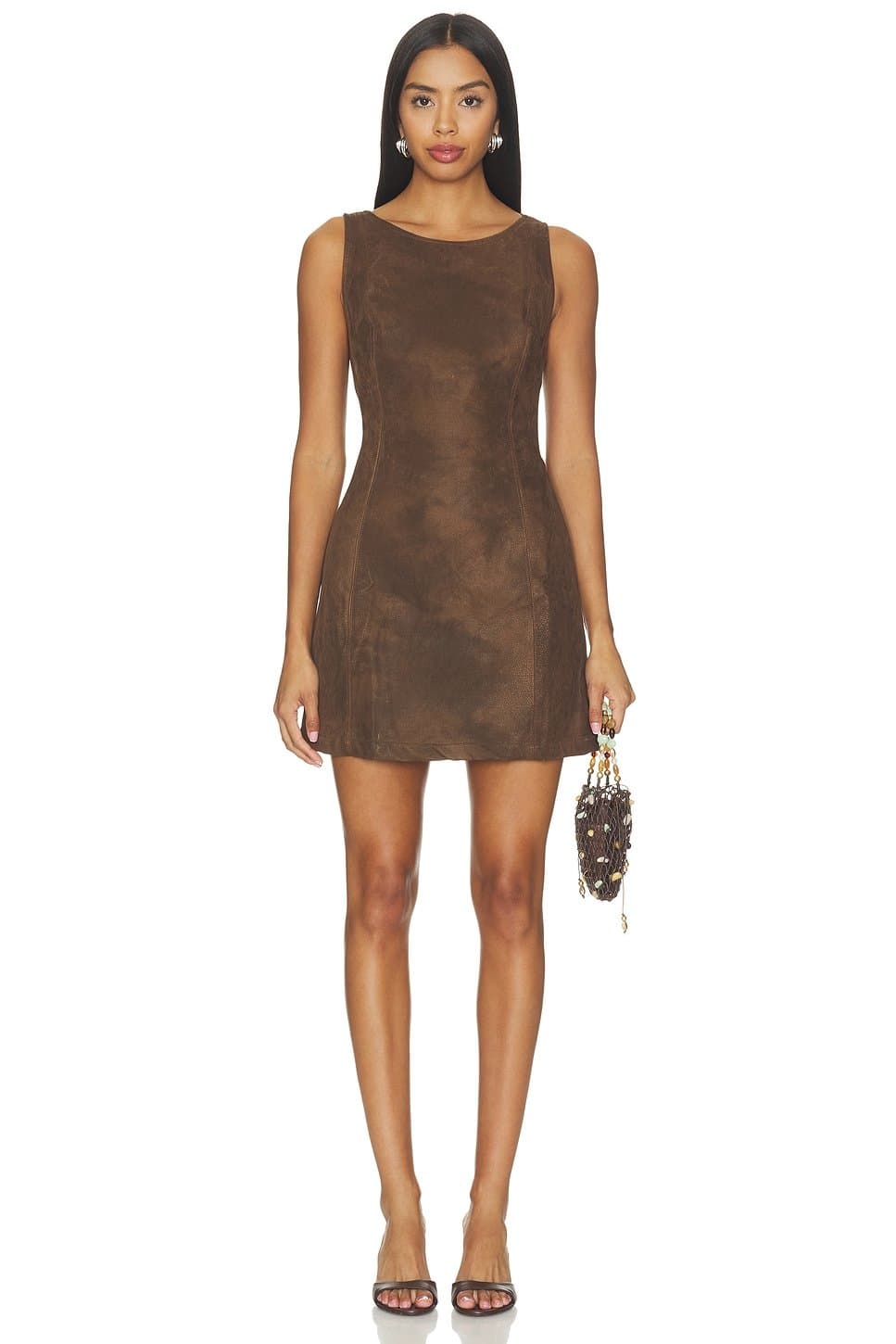 revolve Atlas Suede Mini Dress