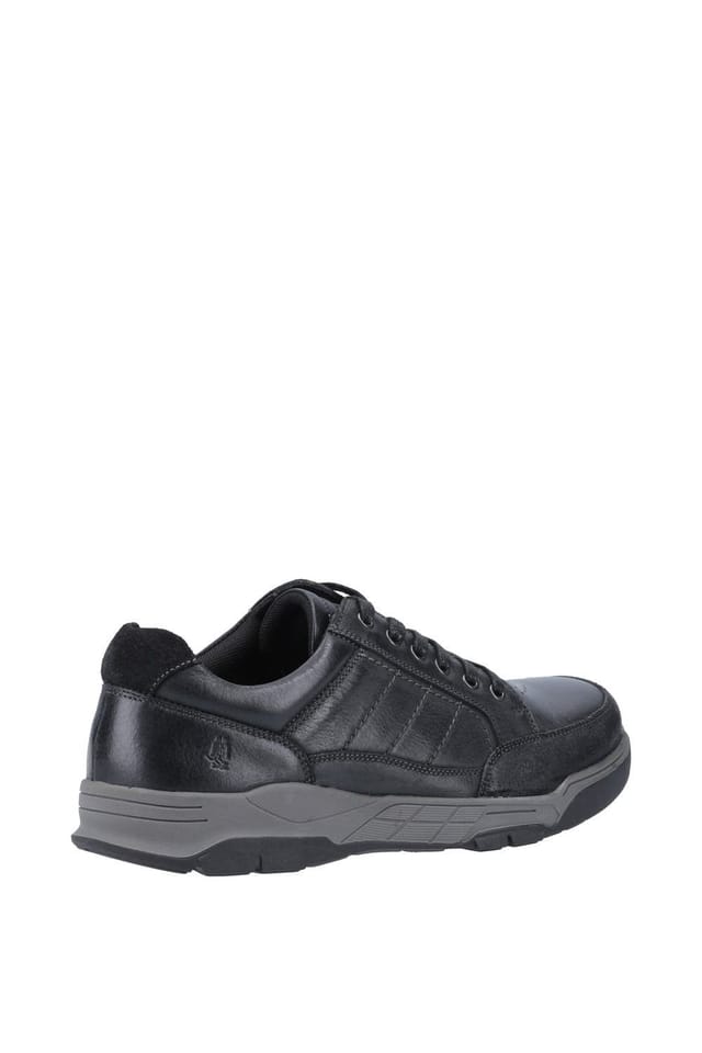 Hush Puppies Hush Puppies Men's 'Finley' Smooth Leather Lace Shoes in Black - 2