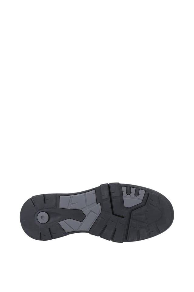 Hush Puppies Hush Puppies Men's 'Finley' Smooth Leather Lace Shoes in Black - 3