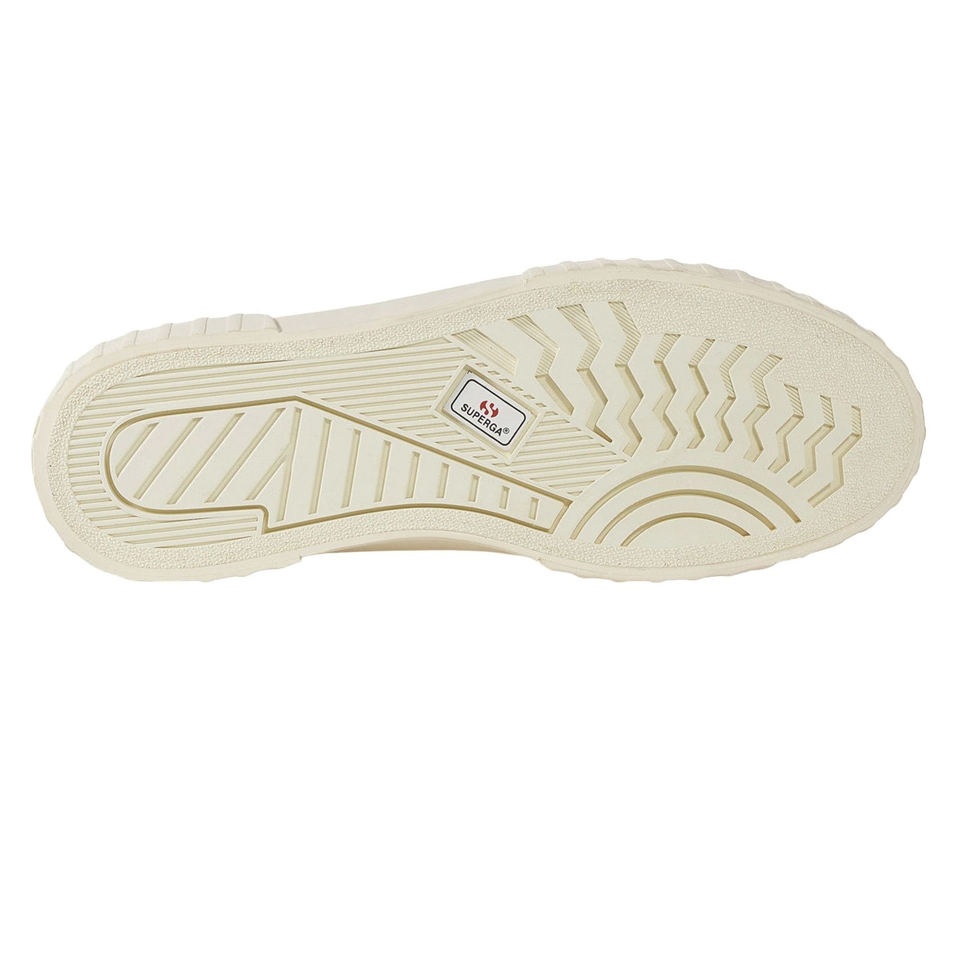 Superga Superga Women's 2630 Stripe Sketched Flowers Trainers in Beige - 4