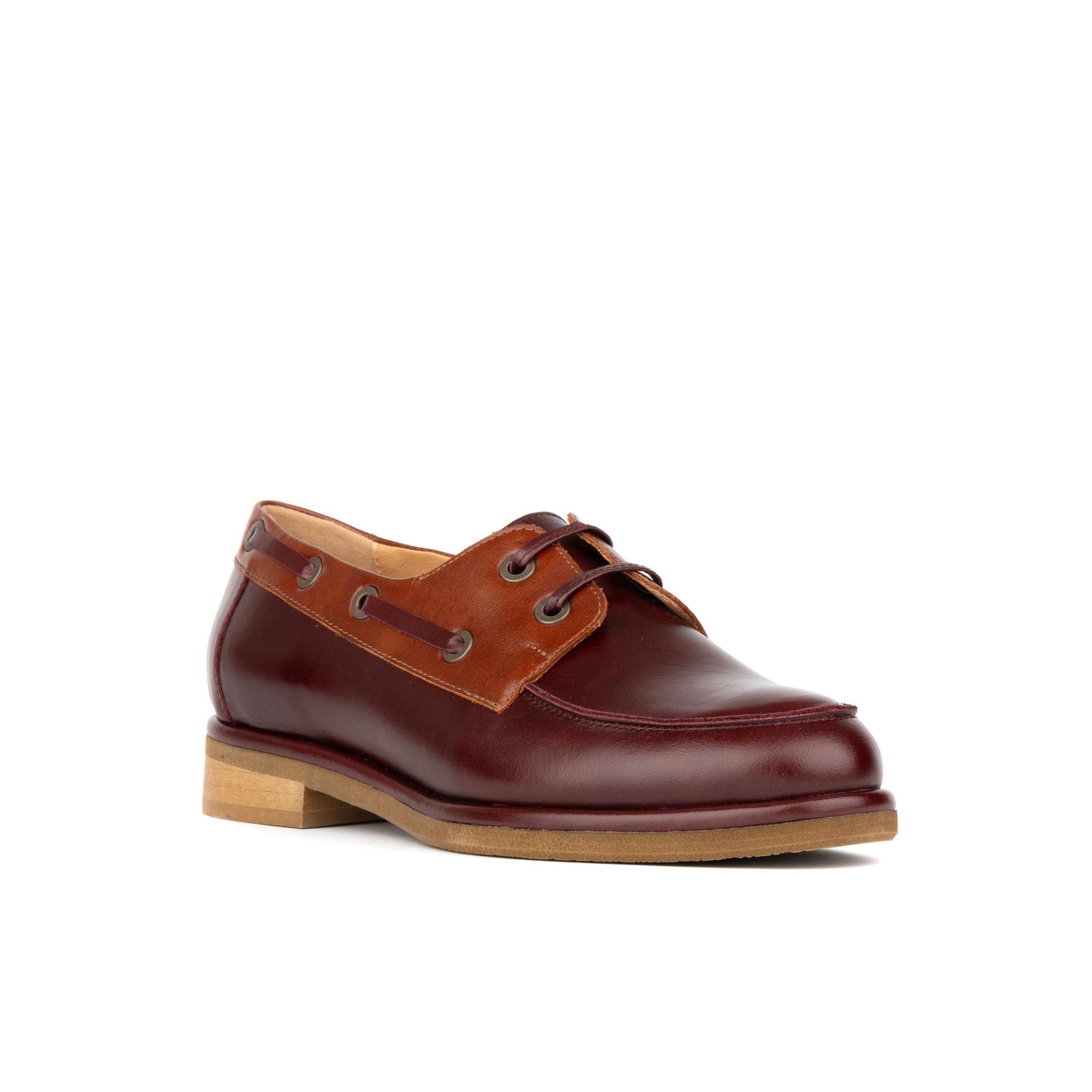 Embassy London Embassy London Women's Boatie - Brown Mix - 2