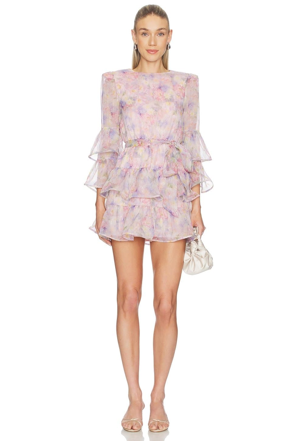 revolve Alindra Sleeve Mini Dress