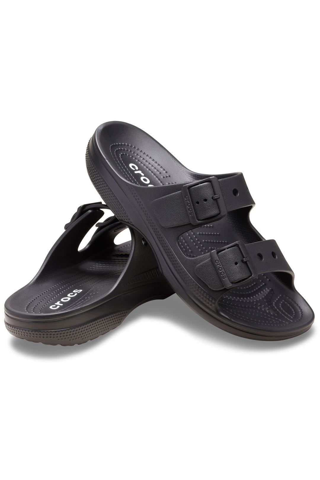 Crocs Crocs Men's Saturday Sandal Atmosphere Black - 4
