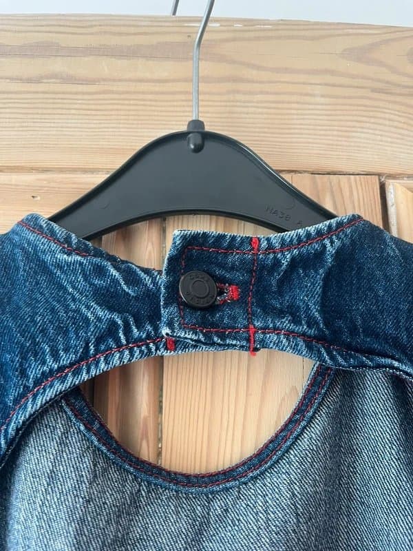 ASOS Denim backless top