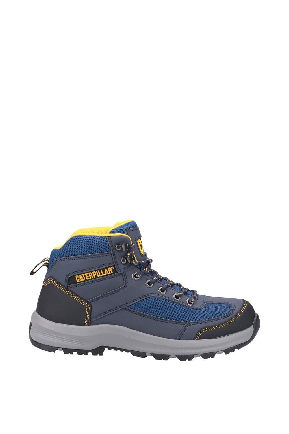 Caterpillar Caterpillar Men's 'Elmore Mid' Safety Boots in Navy - 4