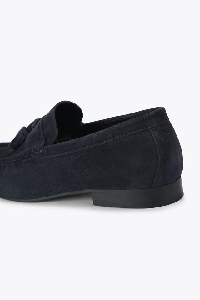 KG Kurt Geiger KG Kurt Geiger Men's 'Frankie' Suede Shoes in Navy - 3