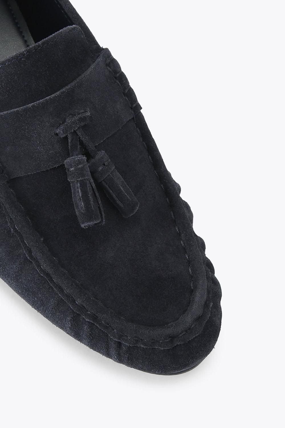 KG Kurt Geiger KG Kurt Geiger Men's 'Frankie' Suede Shoes in Navy - 4