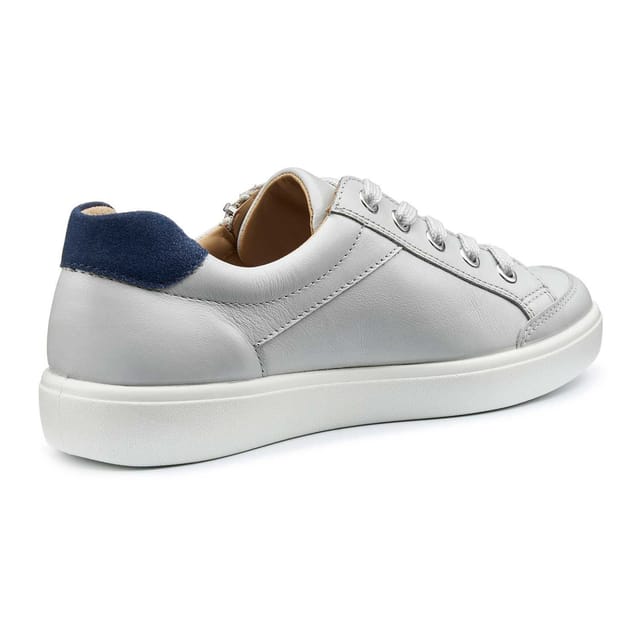 Hotter Hotter Women's Extra Wide 'Chase II' Deck Shoes in Light Grey - 3