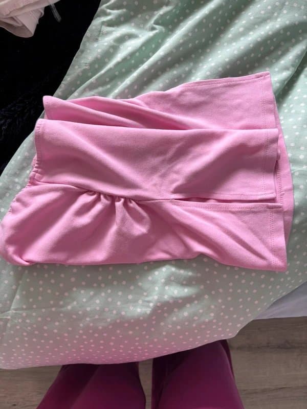 Bershka ruched side bandeu top