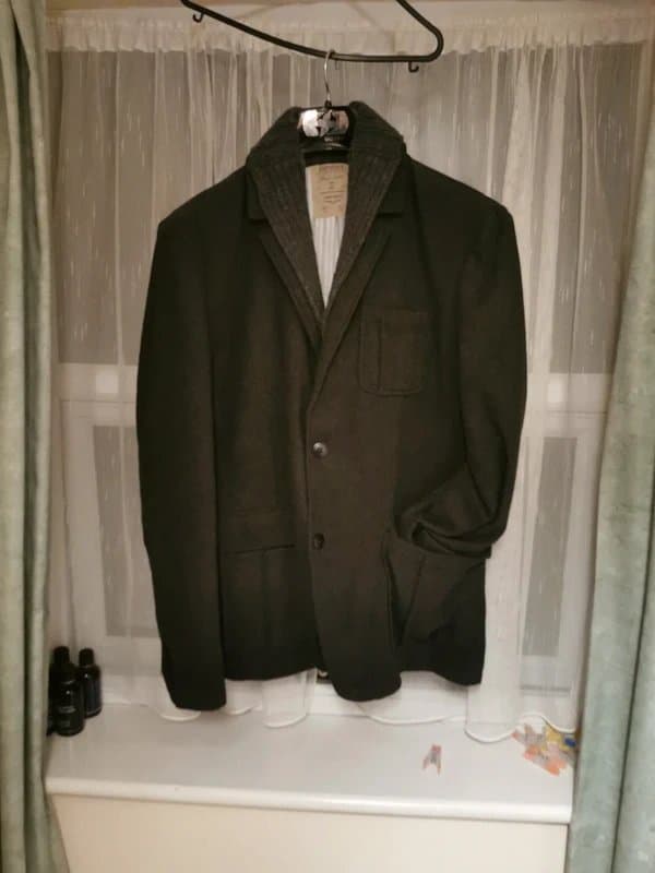 Bershka Grey Bershka suit jacket