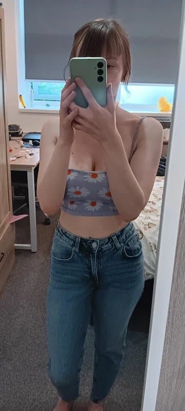 ASOS Petite Petite high waisted blue slim-fit jeans