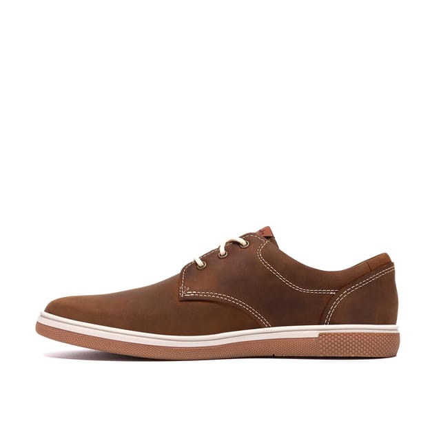 Clarks Clarks Men's Holworth Lace Brown Leather Lace Up - 2