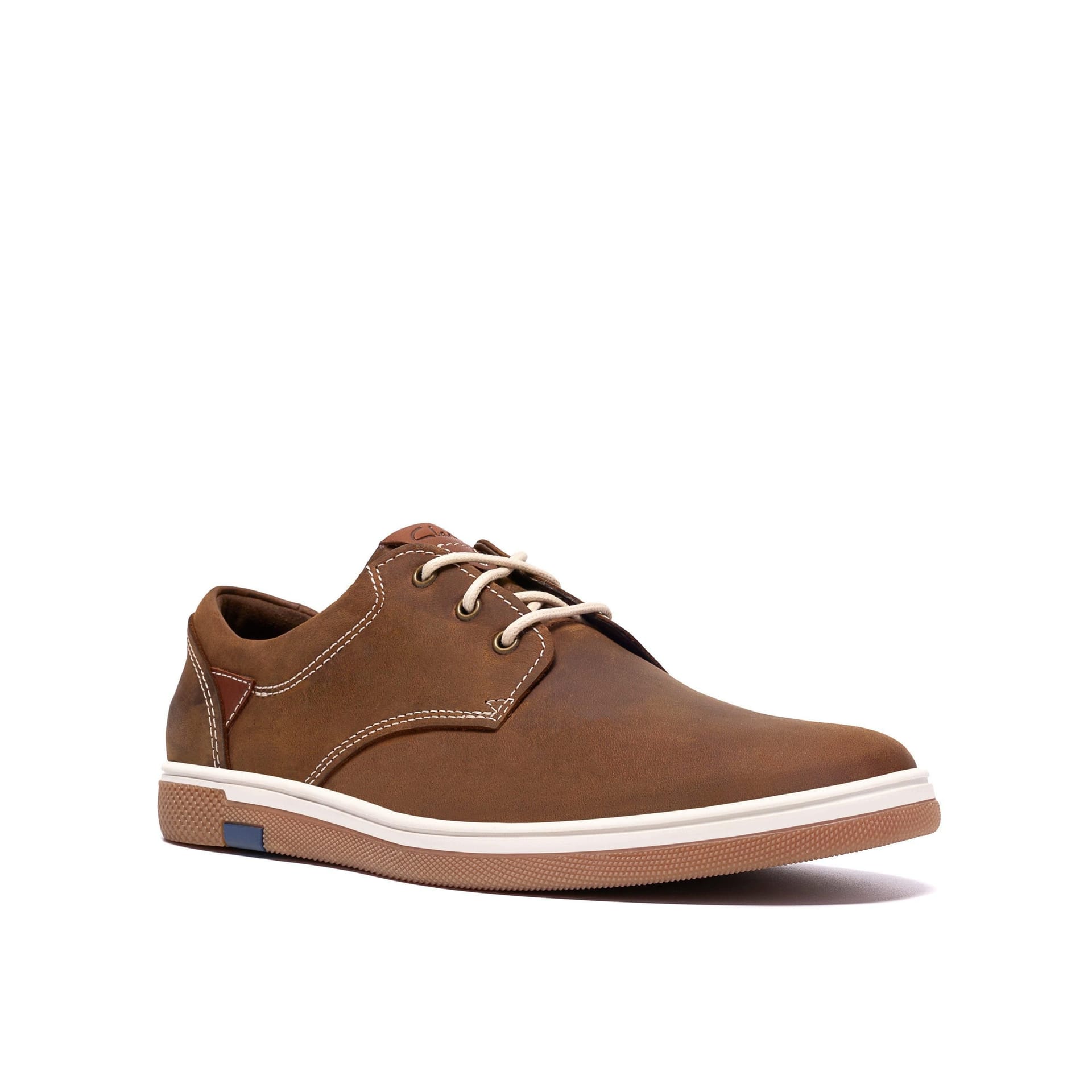 Clarks Clarks Men's Holworth Lace Brown Leather Lace Up - 4