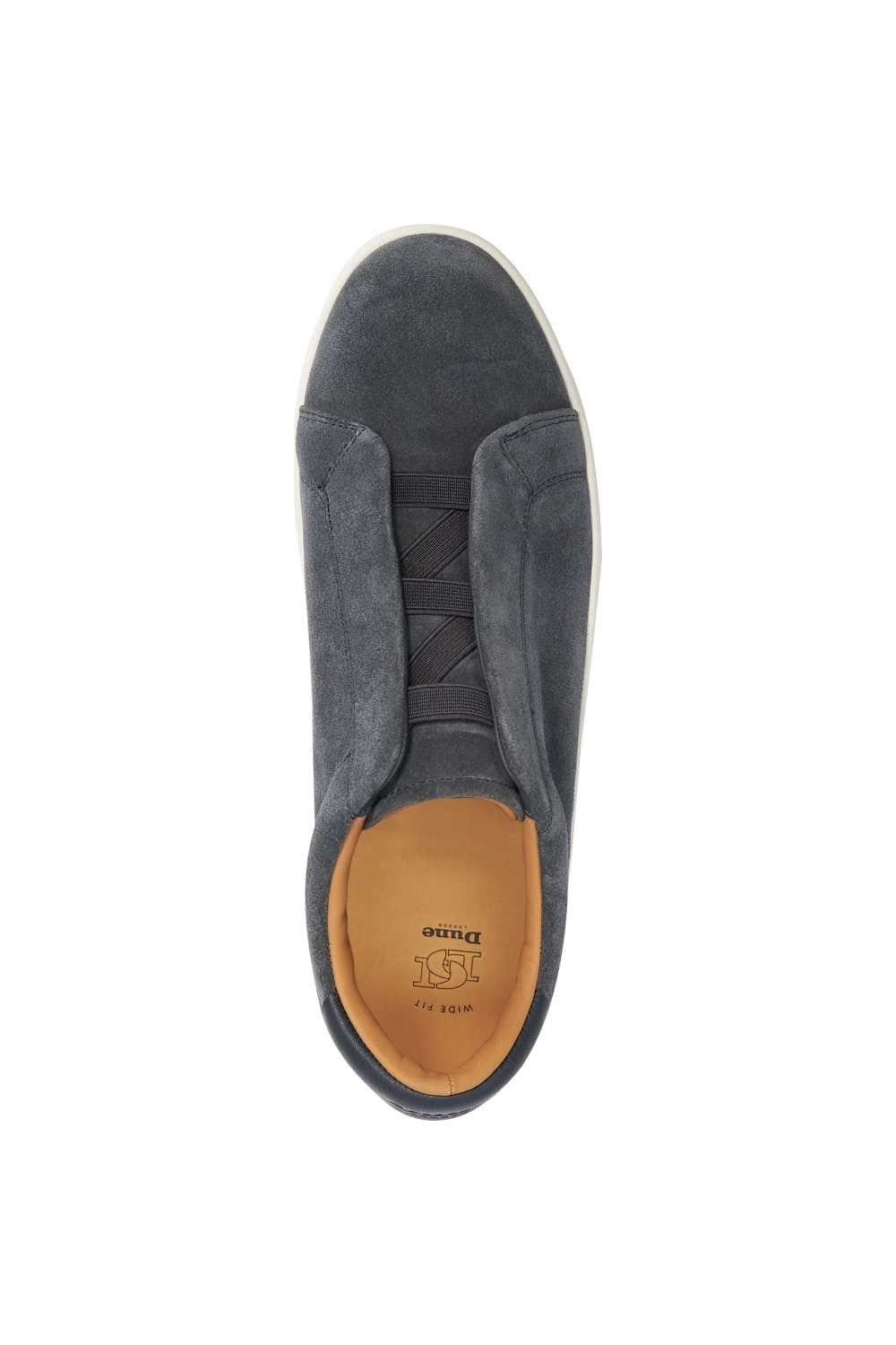 Dune London Dune London Men's Wide Fit 'Troys' Suede in Blue - 4