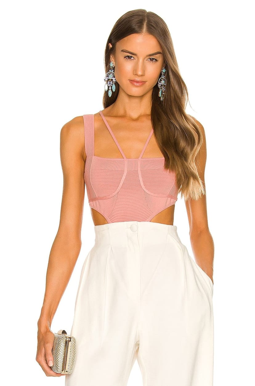revolve x REVOLVE Kameron Knit Bodysuit - 1