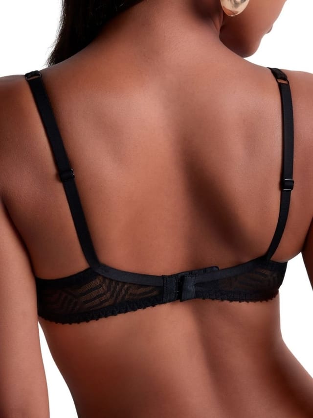 Aubade Aubade Women's Vibes High Apex Full Cup Bra in Black - 2