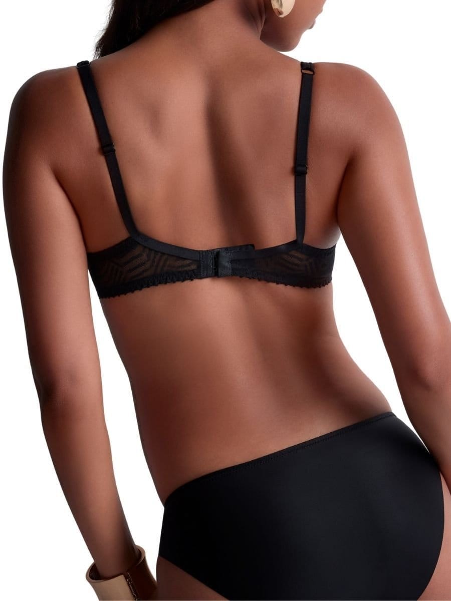 Aubade Aubade Women's Vibes High Apex Full Cup Bra in Black - 4
