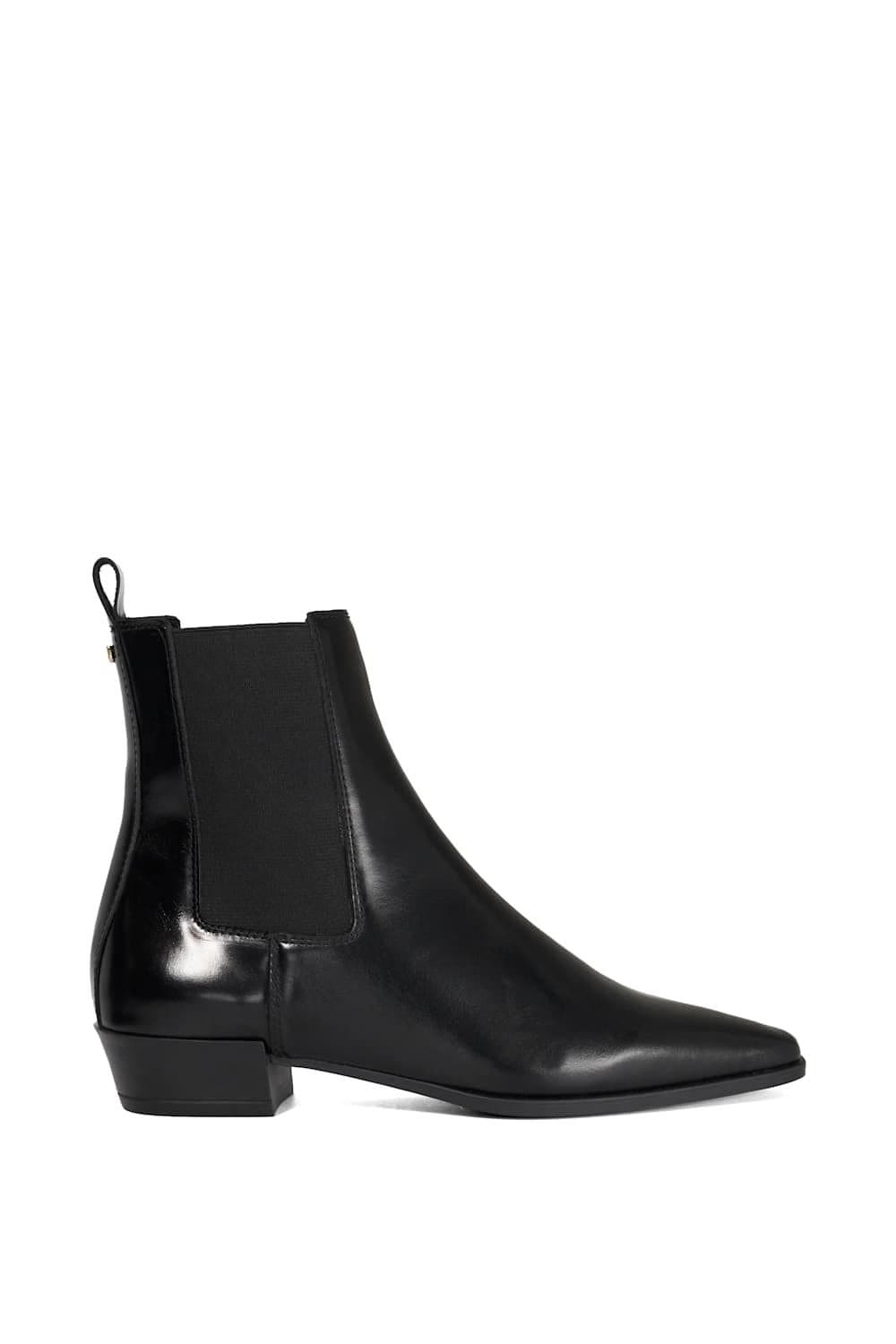 Dune London Dune London Women's 'Parkas' Leather Ankle Boots in Black
