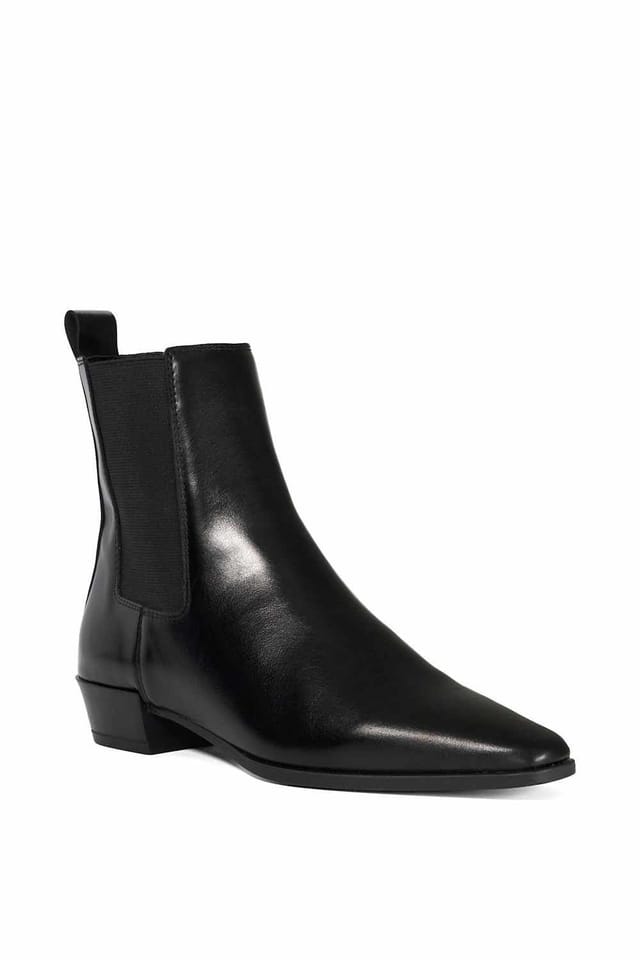 Dune London Dune London Women's 'Parkas' Leather Ankle Boots in Black - 2