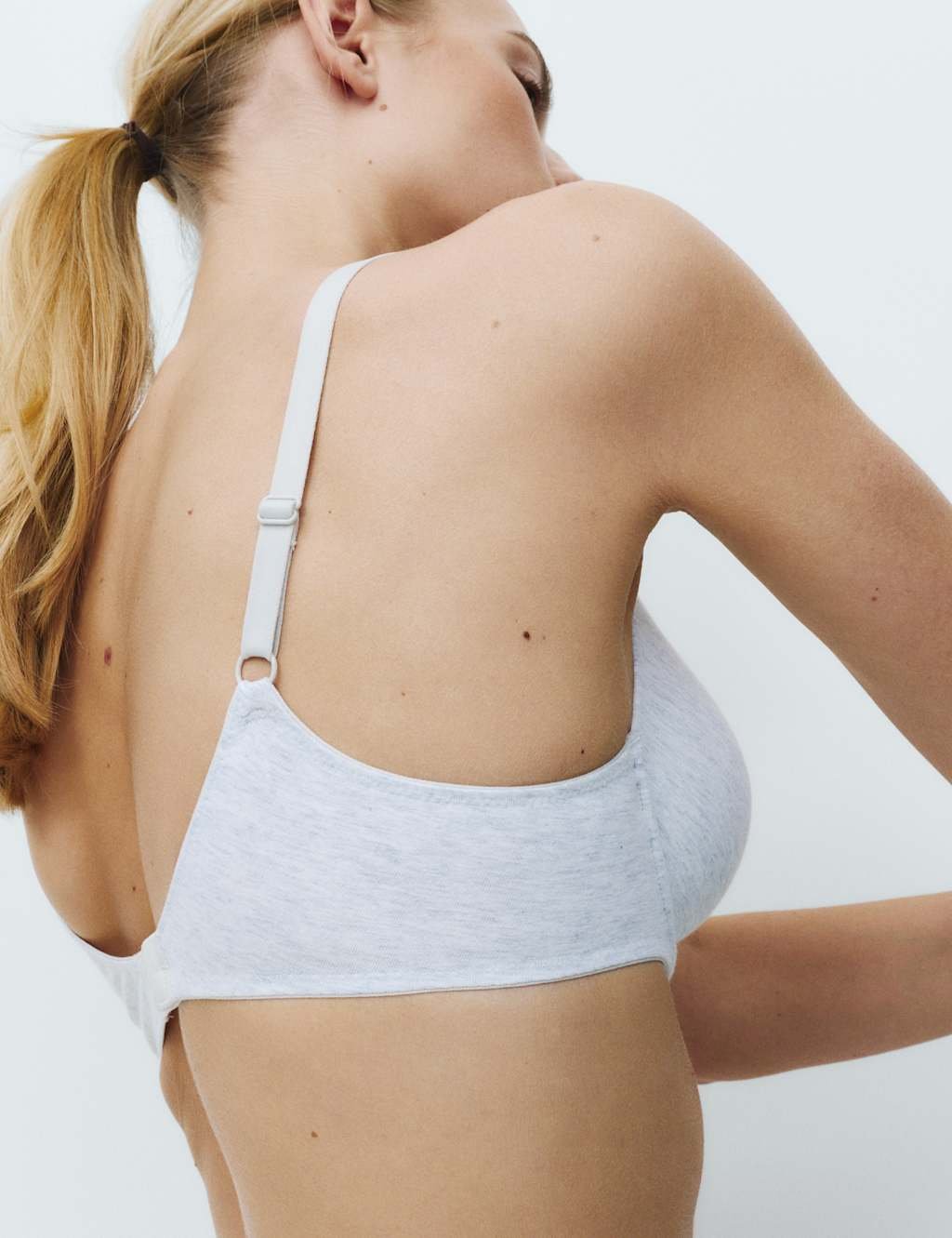 Marks & Spencer M&S 3pk Wired Full Cup T-Shirt Bras A-E Grey Mix - 2