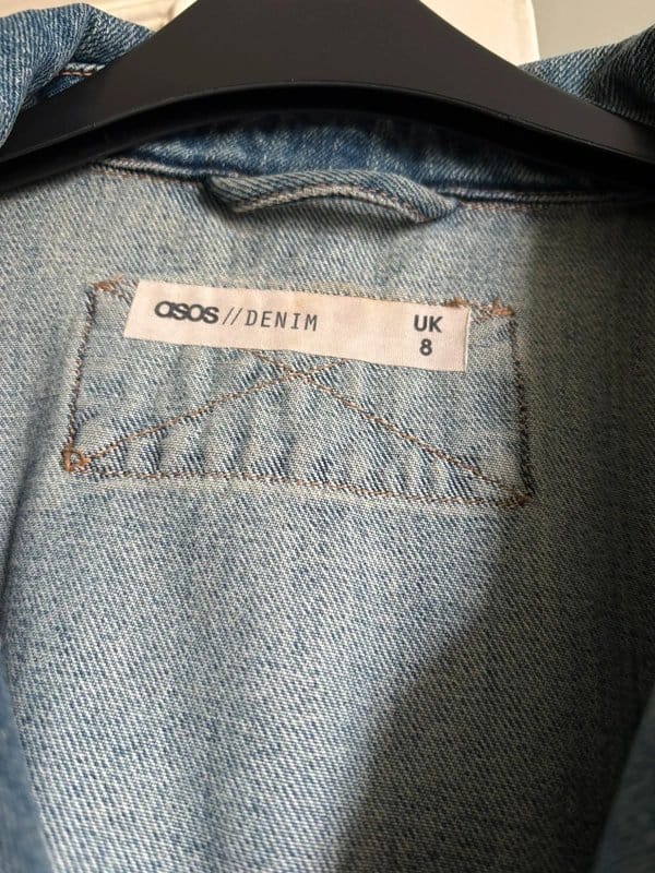 ASOS ASOS oversized denim jacket size 8 - 1