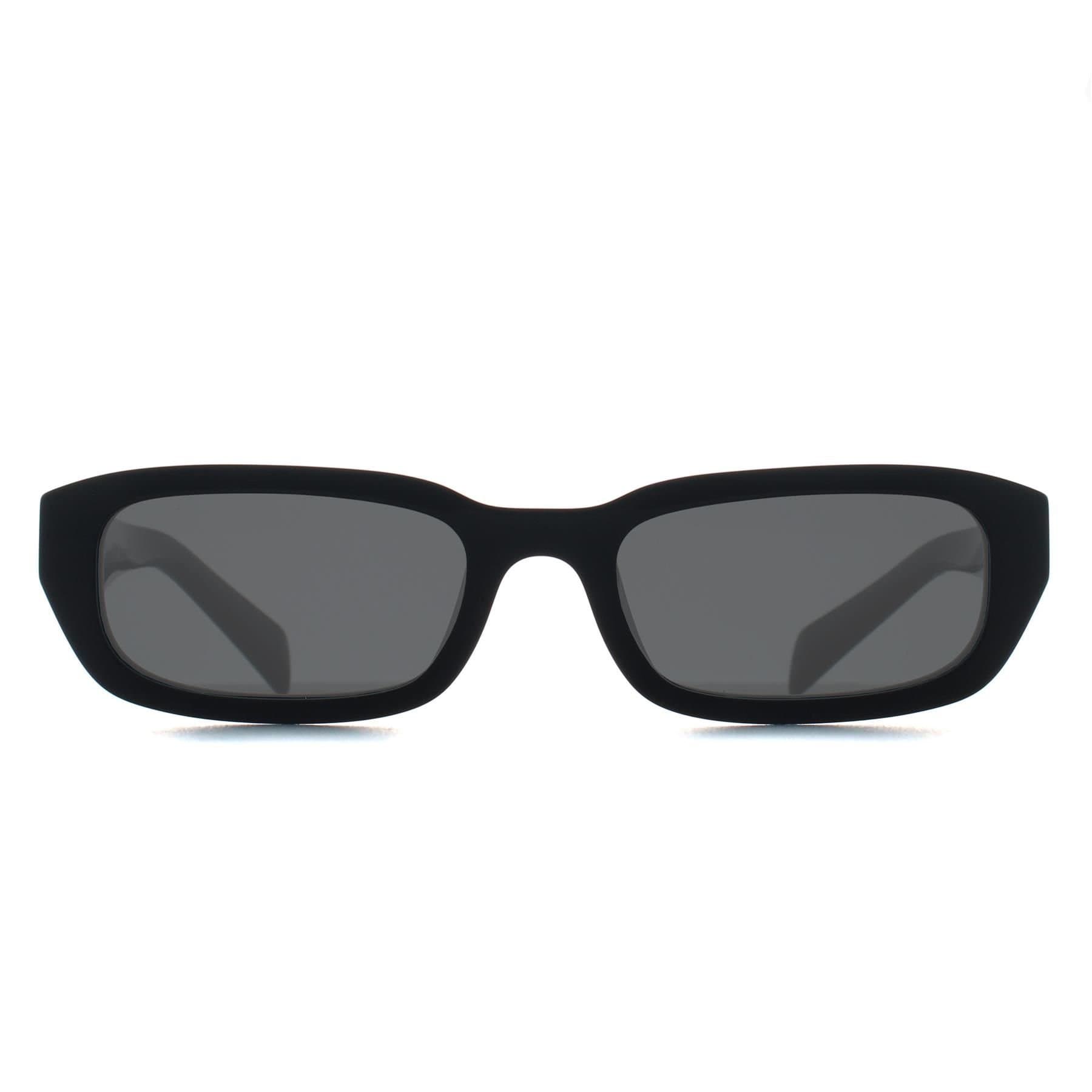Prada Prada Women's Rectangle Black Dark Grey PRB06S
