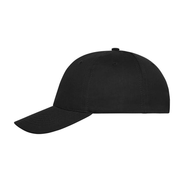 Myrtle Beach Myrtle Beach Men's 6 Panel Cotton Baseball Cap in Black - 3