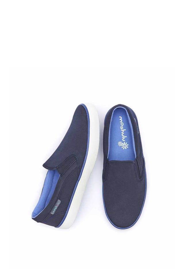 Moshulu Moshulu Women's 'Dundee' Slip-on Pumps in Indigo - 2
