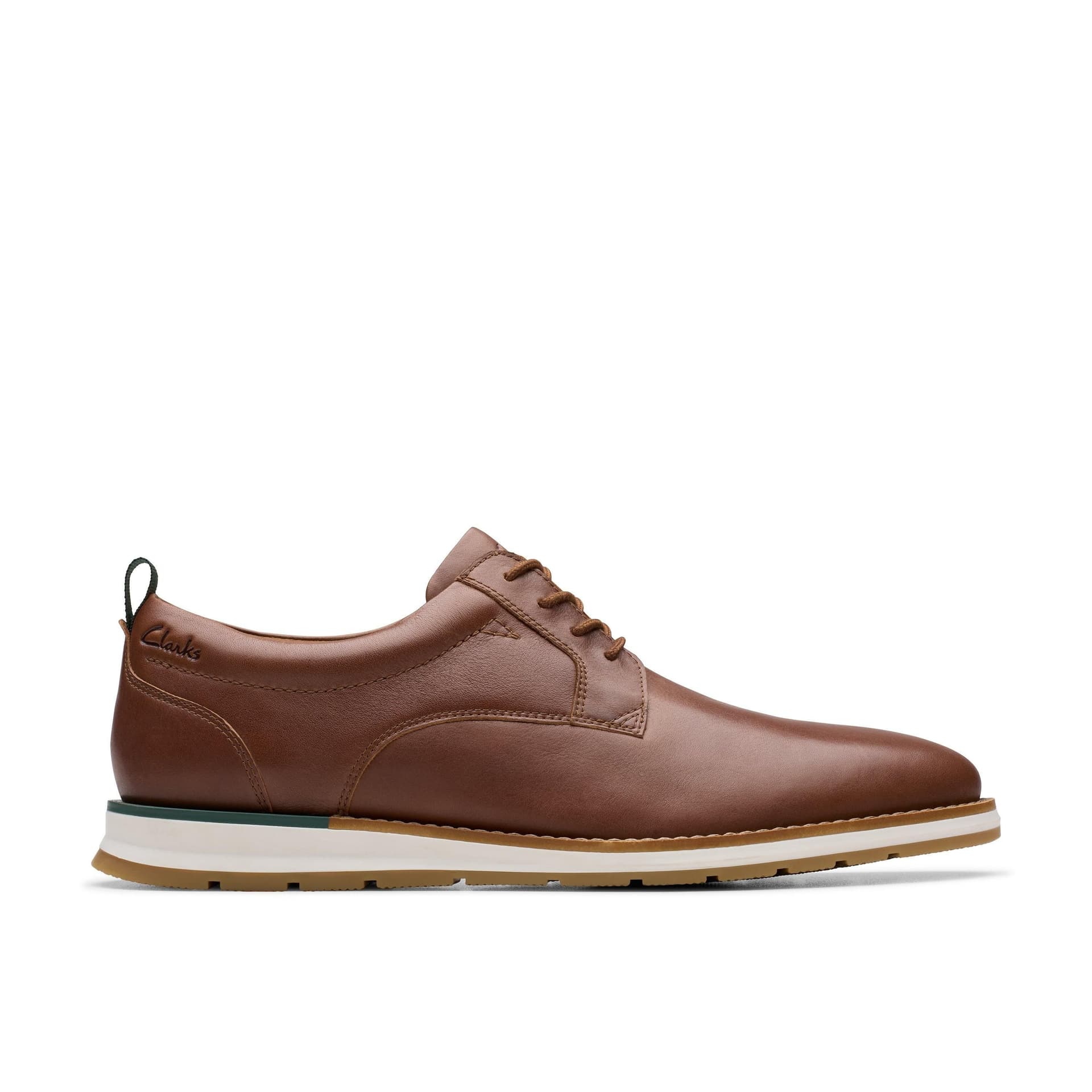 Clarks Clarks Men's Lapford Lace Tan Leather Lace Up