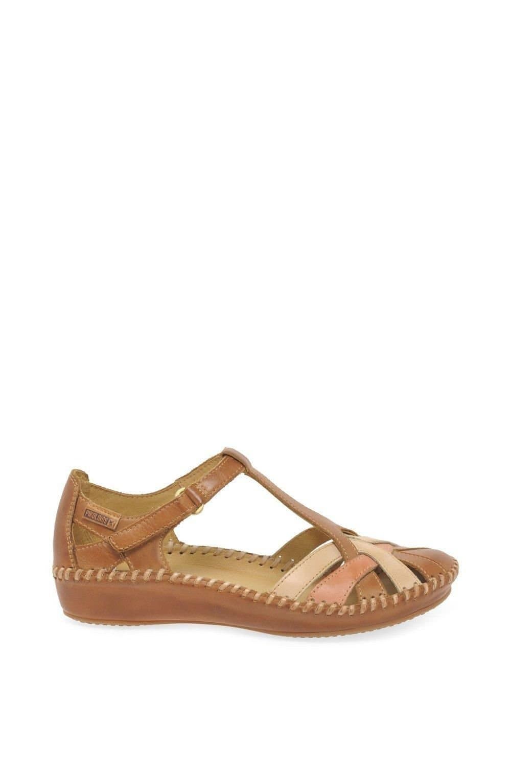 Pikolinos Pikolinos Women's 'Vallarta' Woven Leather Sandals in Brown