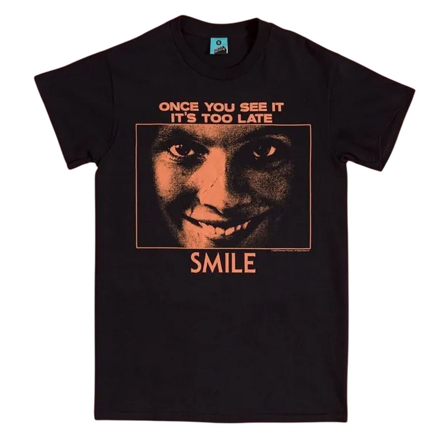 Smile Smile Men's Black T-Shirt