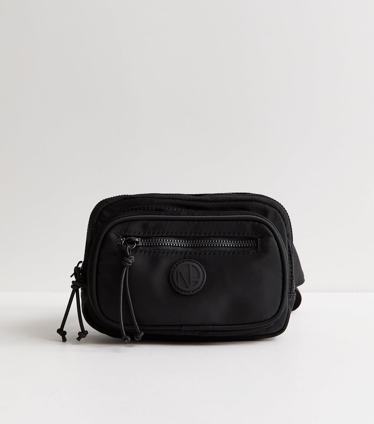 New Look New Look Black Woven Belt Bag