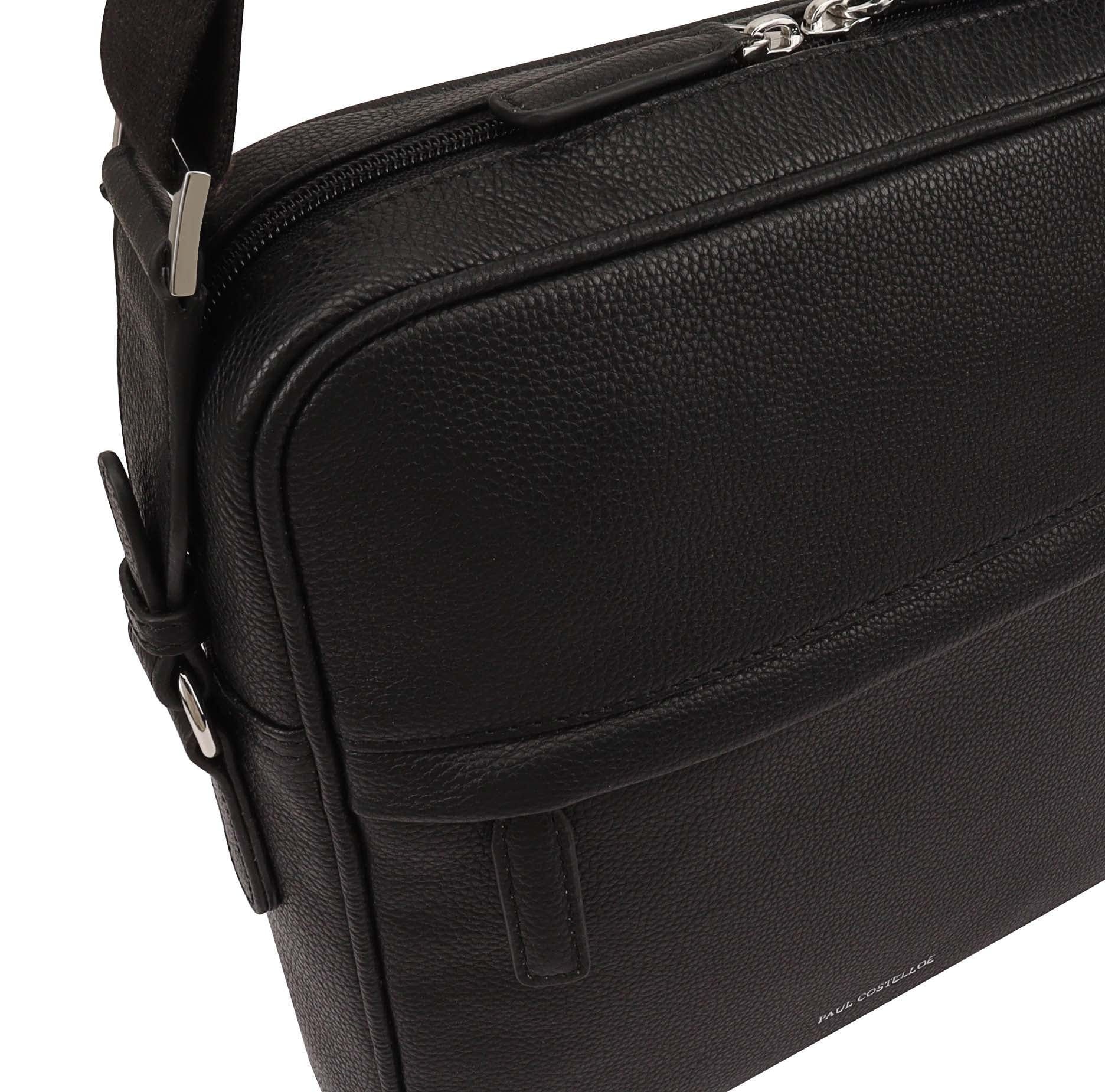 Paul Costelloe Paul Costelloe Men's Ronny Manbag Bag in Black - 4
