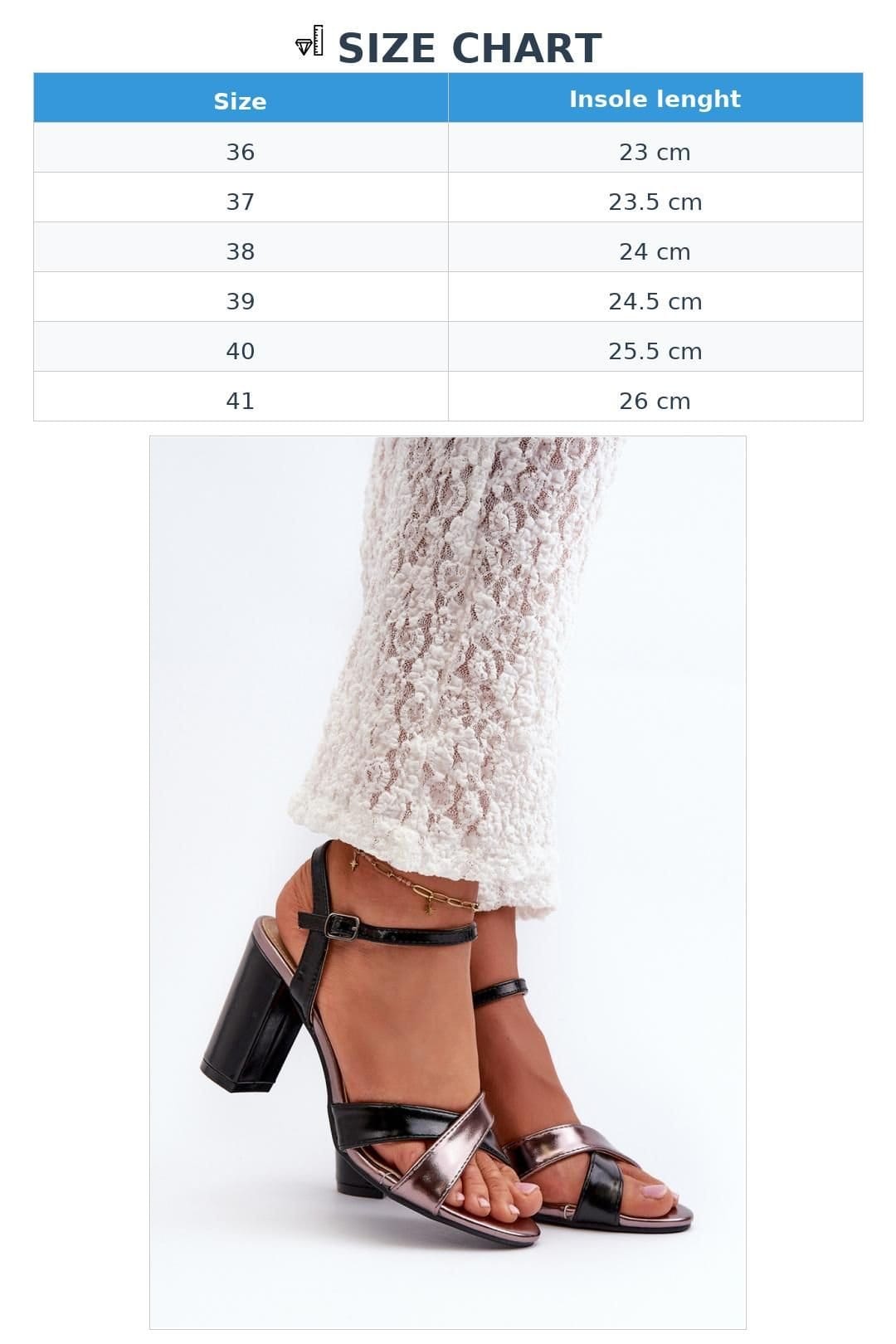 Love Lace Love Lace Women's Intertwined Strap Stiletto Heel Sandals with Buckle Fit in Black - 4