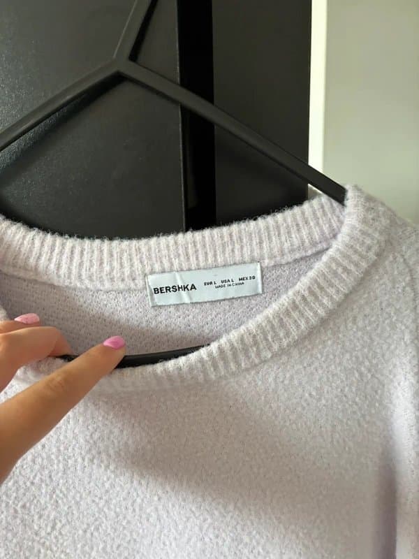 Bershka Purple Jumper