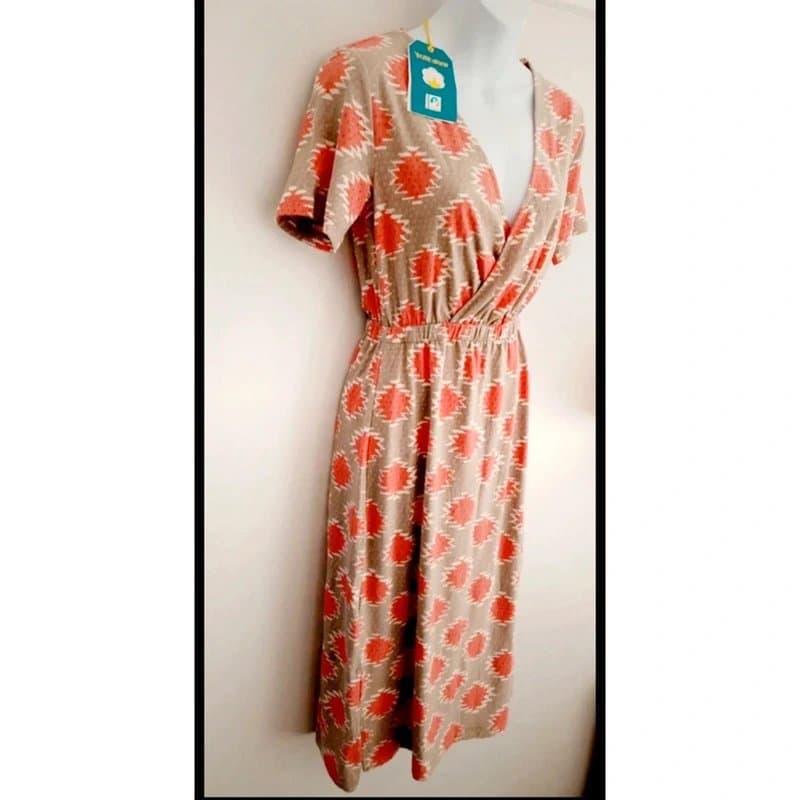 White Stuff White Stuff Alma fairtrade eco cotton midi dress UK size 6 brand new with tags