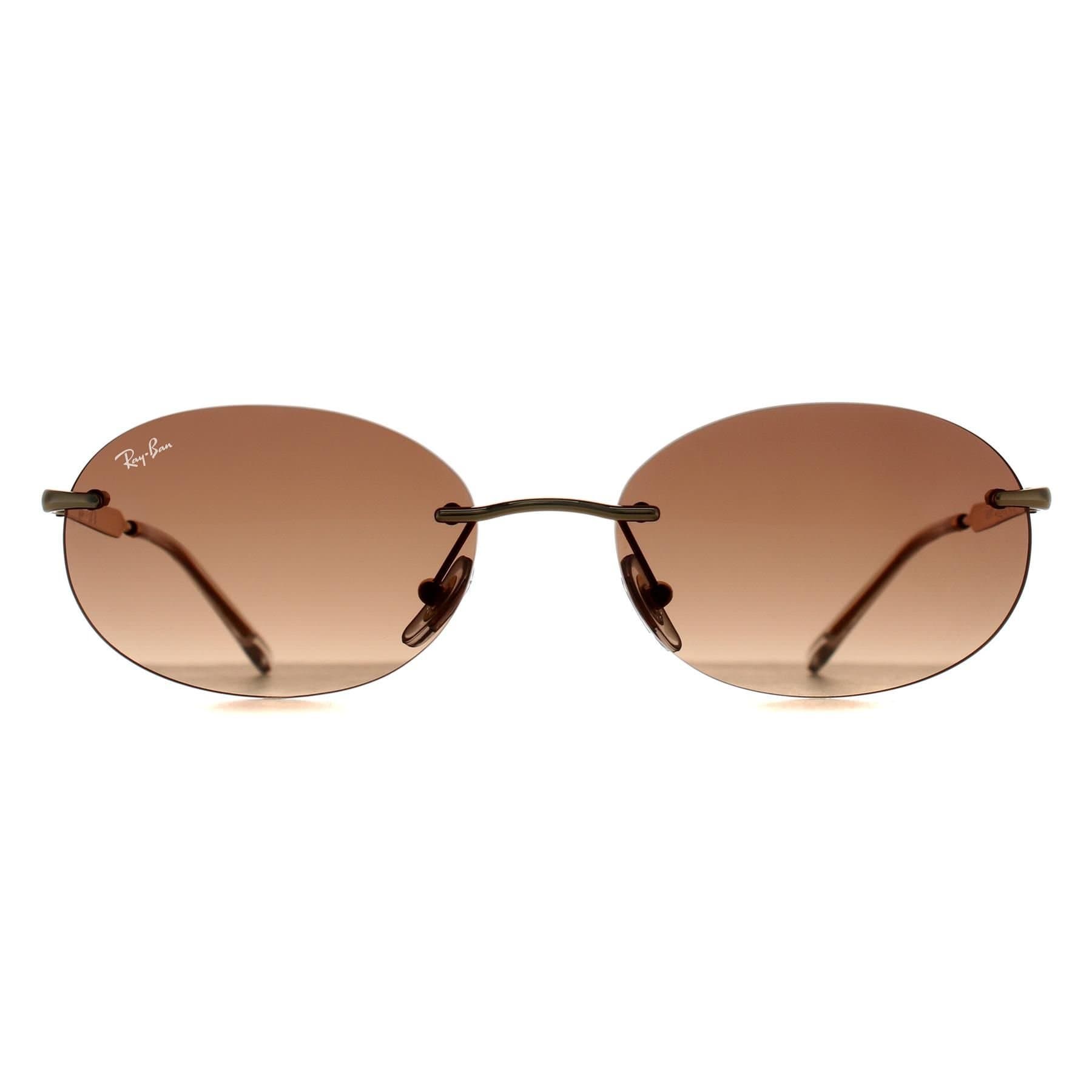 Ray-Ban Ray-Ban Women's Oval Arista Gold Brown Gradient RB3767