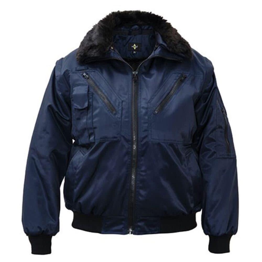 Korntex Korntex Men's Oslo Robust 4 in 1 Pilot Jacket in Navy