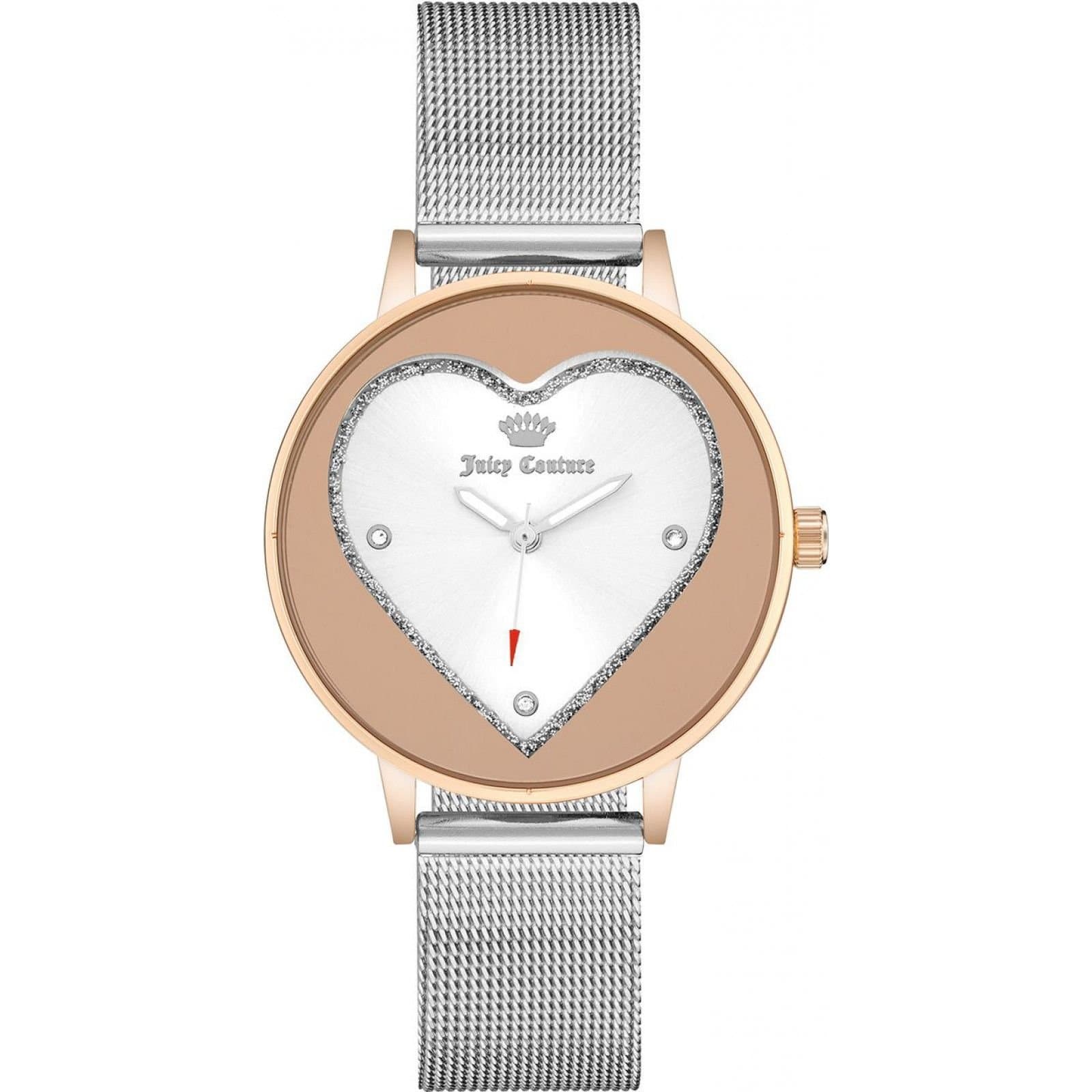 Juicy Couture Juicy Couture Women's JC1241SVRT 38mm Quartz Watch in Silver
