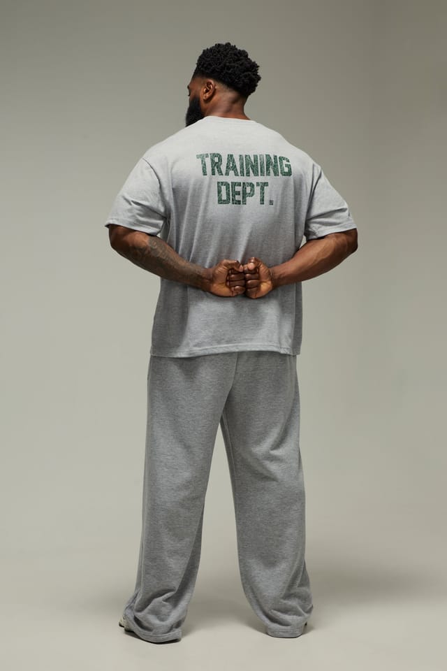 Training Dept. Training Dept. Men's Training Dept Oversized T-shirt in Grey - 2