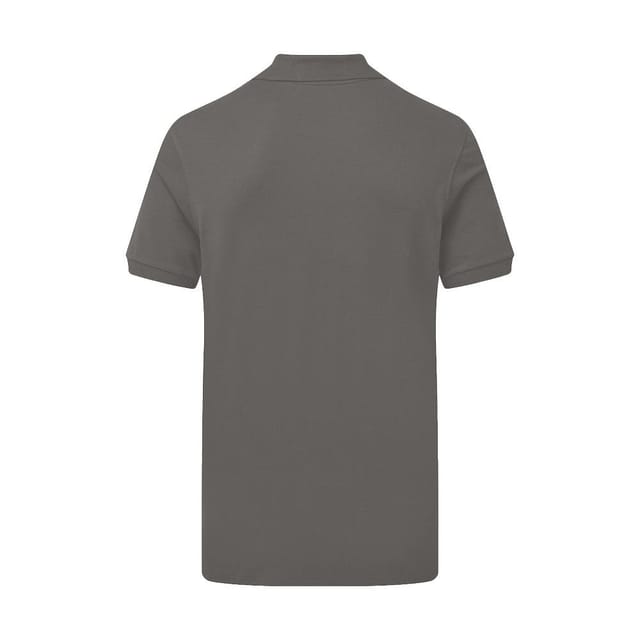 SG SG Men's Signature Stretch Tagless Polo Shirt in Charcoal - 2