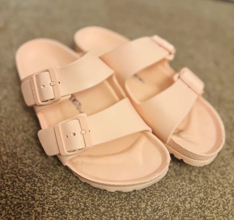 Birkenstock Birkenstock blush pink Eva  double buckle sandals festival party beach holiday 6/39 same day post