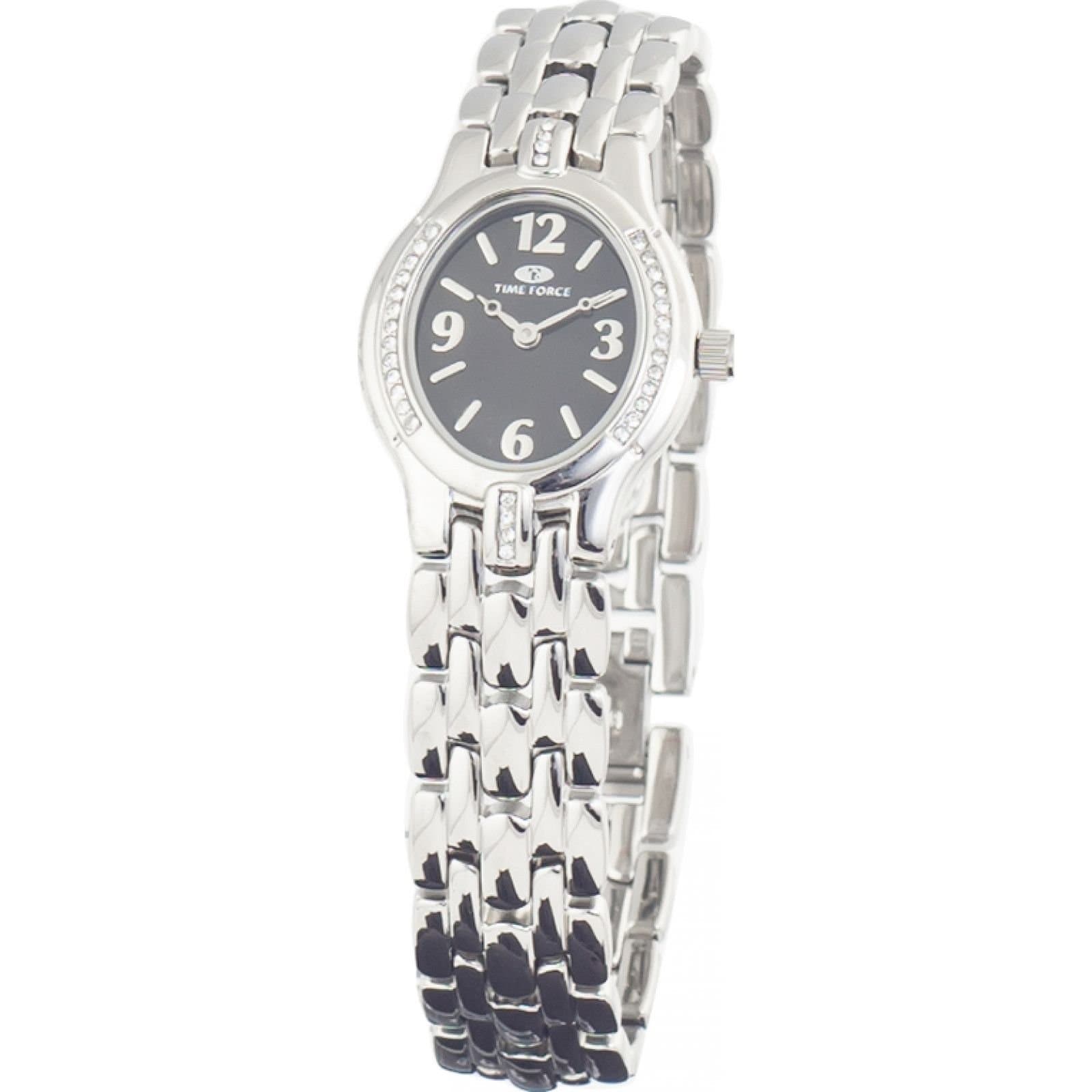 Time Force Time Force Women's TF2069L-04M 23mm Quartz Watch in Silver