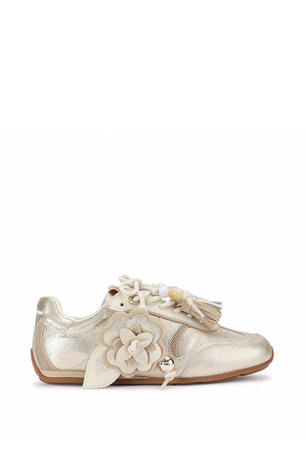 KG Kurt Geiger KG Kurt Geiger Women's 'Lennon' Trainers in Gold - 4
