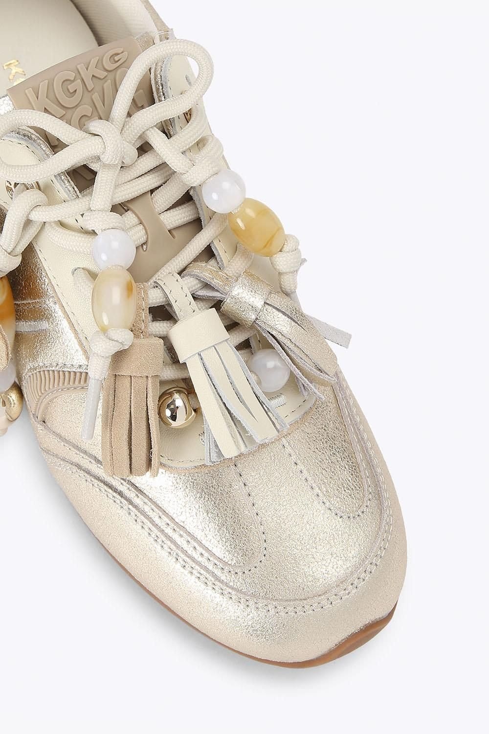 KG Kurt Geiger KG Kurt Geiger Women's 'Lennon' Trainers in Gold - 4