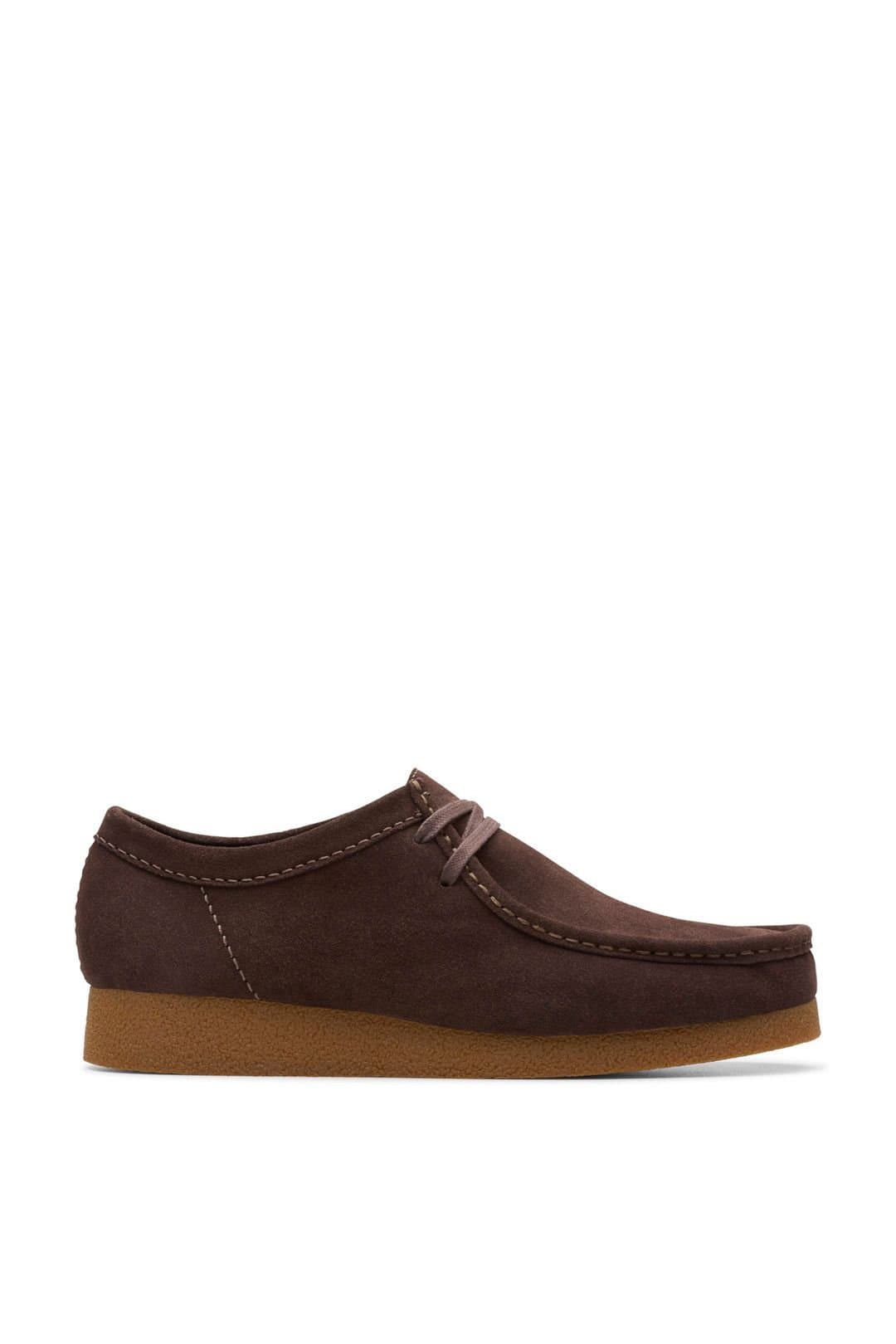 Clarks Originals Clarks Originals Men's Wallabee EVO Suede Shoes Dark Brown