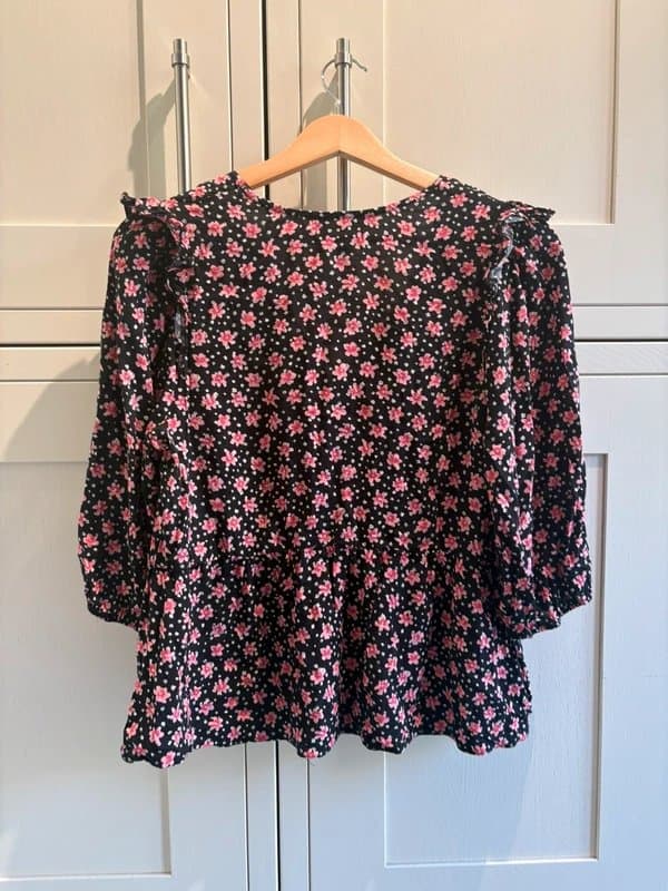 New Look New Look Floral Blouse Size 12