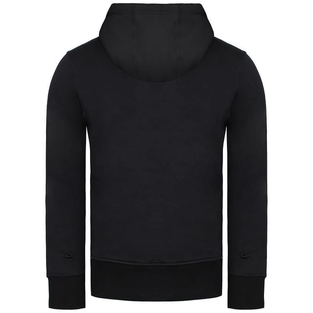 BoxRaw BoxRaw Men's Long Sleeve Black Pullover Marciano Hoodie - 2