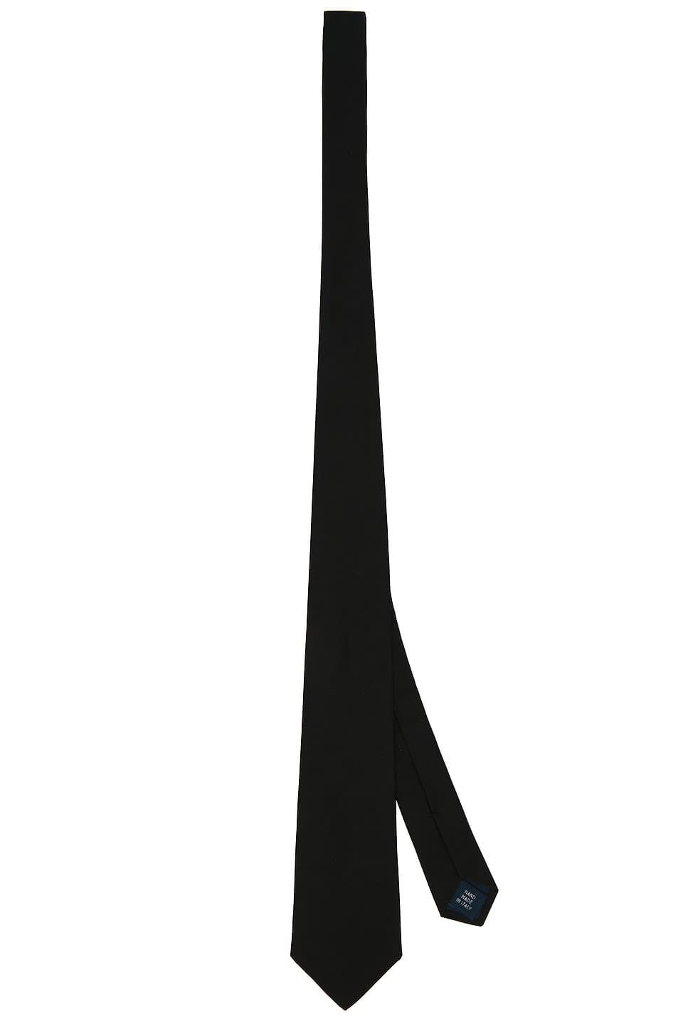 revolve Silk English Repp Solid Neck Tie